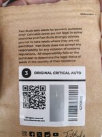 Original Auto Critical fem (FastBuds) США, ТГК-20
